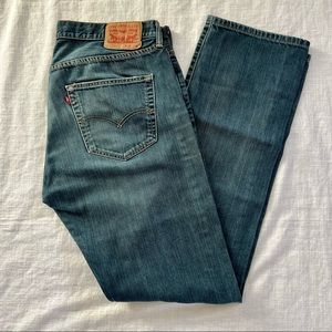 Levi’s 501 button fly men jeans.  Size 36-36